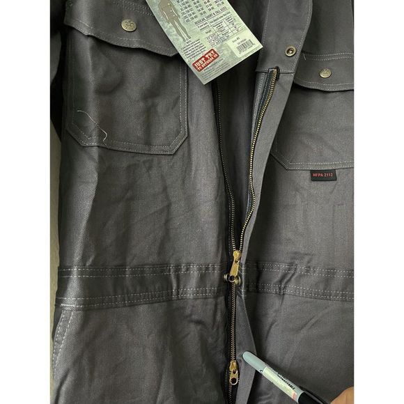 MCR Safety Flame Resistant Gear Deluxe Coverall  NWT size 40 REG - Picture 4 of 8
